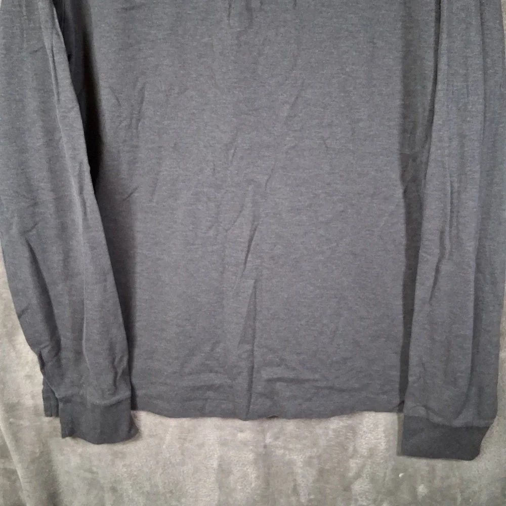 Polo Ralph Lauren Long Sleeve Polo Shirt Men Size XL Charcoal Gray Casual Preppy